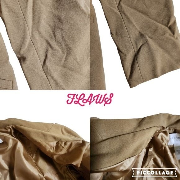 Liz Claiborne Suits lined collared blazer jacket sz 6 - Picture 8 of 13